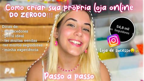 Como Criar Sua Loja Online Do Zero Em 2023 YouTube