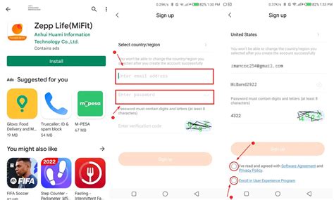How to Open a Zepp Life Account - kosaLife