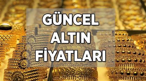 Altin F Yatlari Y N De I Tirdi Gram Eyrek Alt N Ka Liradan Haftay