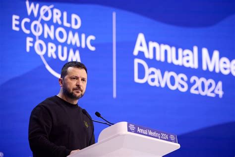 Zelensky asks Davos forum to invest in Ukraine's peace