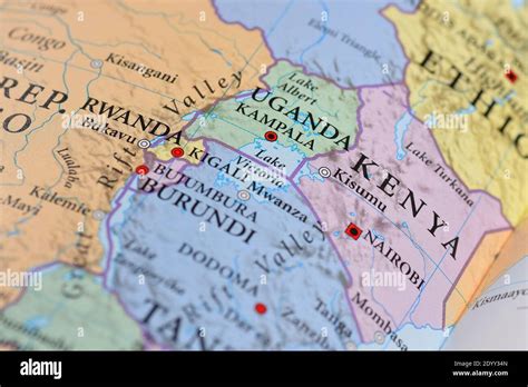 Kenya Map High Resolution Stock Photography And Images Alamy