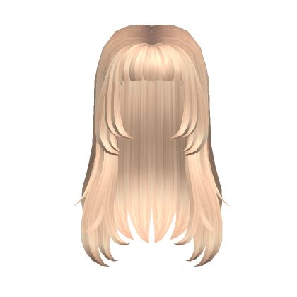 Y2k Kawaii Preppy Layered Bangs In Blonde S Code Price RblxTrade