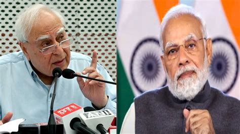 ‘let Us Prosecute Them Kapil Sibal Reacts To Pm Modis ‘supari Charge