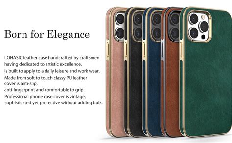 Amazon Lohasic Case For Iphone Pro Max Vintage Pu Leather