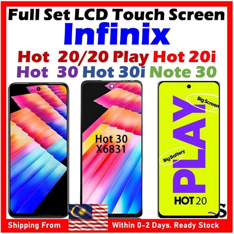ORI NGS Brand Full Set LCD Touch Screen For INFINIX Hot INFINIX Hot I Hot Play Hot