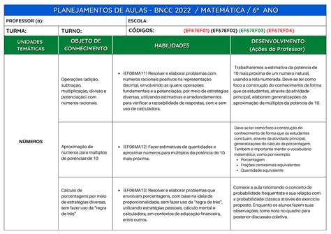 Aula De Matemática 6 Ano - 6