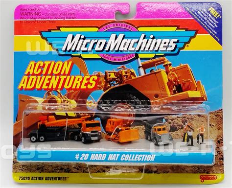 Micro Machines Action Adventures #20 Hard Hat Collection Galoob 1993 ...