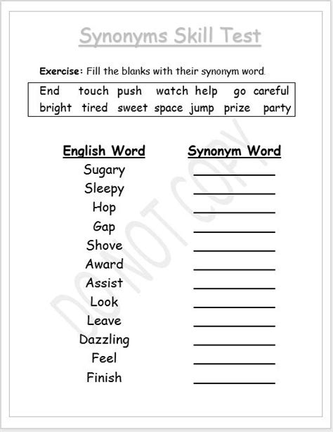 Engaging Fill In The Blank Worksheets For Interactive Learning