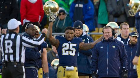 Notre Dame Is Now Ranked In Both The Coaches And Ap Polls One Foot Down