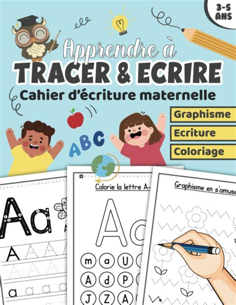 Buy Apprendre à Tracer Ecrire Cahier décriture maternelle livre d