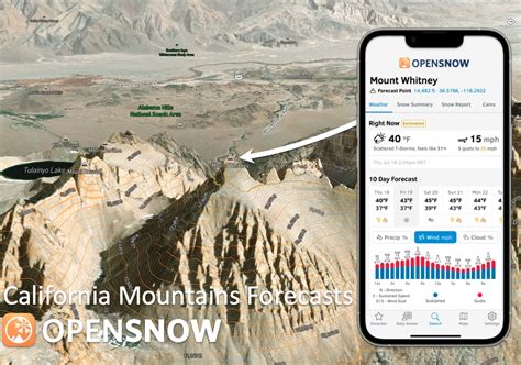 California Mountain Weather Forecasts Opensnow