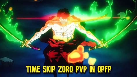 Ts Zoro Is A Demon In Pvp In Opfp Youtube