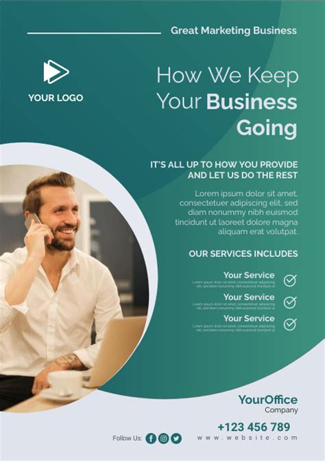 business company poster template postermywall