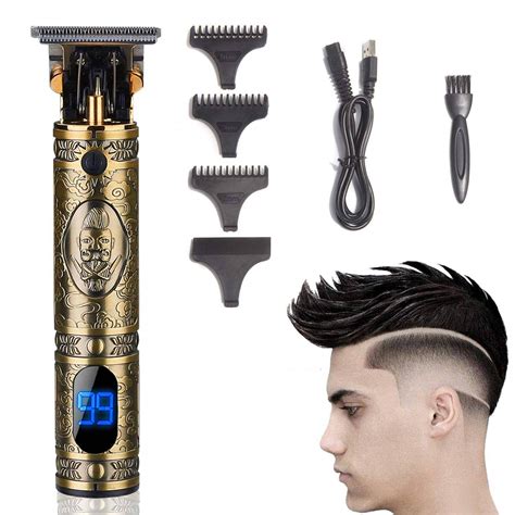 Buy Daydayone Professional Hair Trimmer T Blade Trimmer Zero Gapped