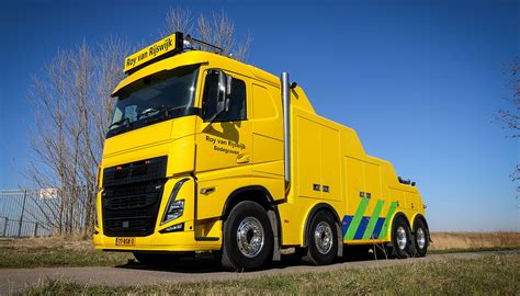 Transport Online Nieuwe Volvo Fh X Voor Bergingsbedrijf Roy Van