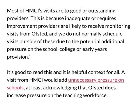 TeacherToolkit Co Uk On Twitter More Damming On HMCI Is This