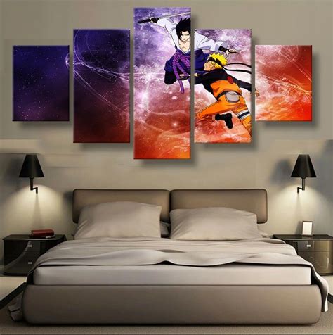 2017 Without Frame Modern Art Sasuke Naruto Canvas Wall Art Printed