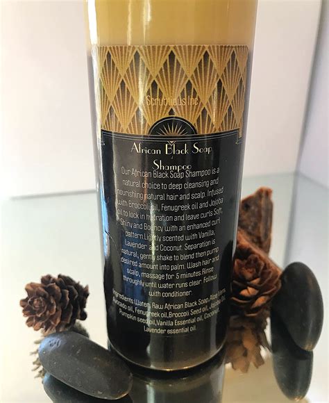 Raw African Black Soap Shampoo — Scrubtiousinc