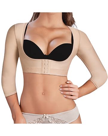 Wonderience Post Surgical Bra Wide Adjustable Straps With Front Closure