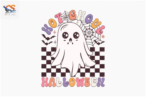 Hot Ghoul Halloween Ghost Sublimation Graphic By Crafts Store Creative Fabrica