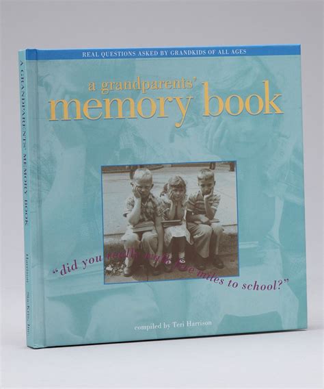 Grandparent Gift Company A Grandparents' Memory Book Hardcover | Memory ...