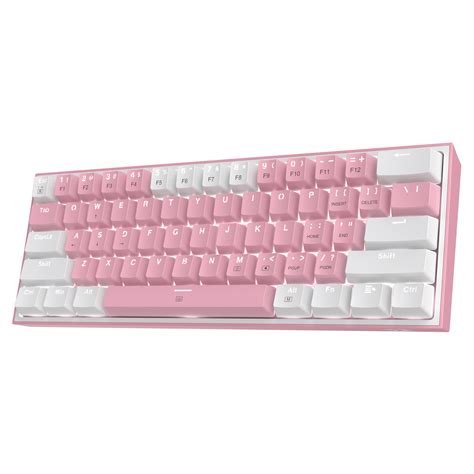 Redragon FIZZ K617 60 Pink Mechanical Gaming keyboard – Redragonshop
