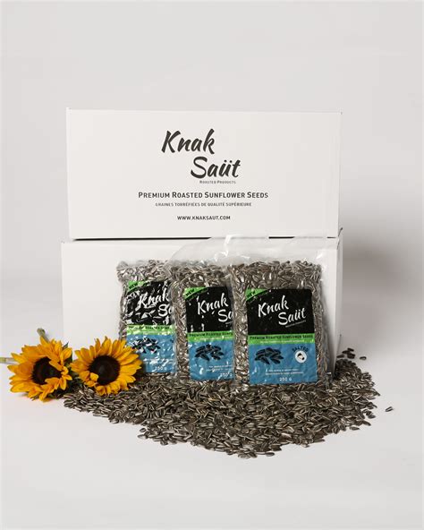 Salted Sunflower Seeds 250g 20pack – Knak Saüt