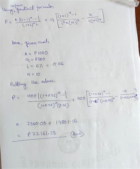 Solved An Engine Is Expected To Have A Maintenance Cost Of P For