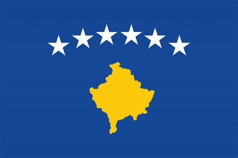 Kosovo Flag Vector Country Flags