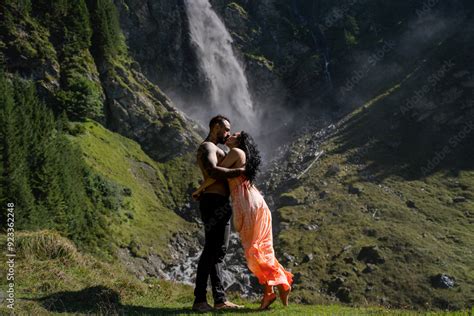 Sexy Couple Having Sex Couple In Erotic Pose Sexy Models Beautiful Passionate Couple Is