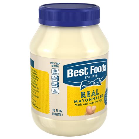 Best Foods Mayonnaise Nutrition Facts Besto Blog