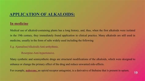 Alkaloids Classification Ppt Ppt