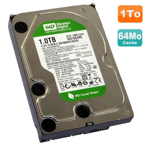 Western Digital Wd Ears Rpm Serial Ata Disco Duro Interno