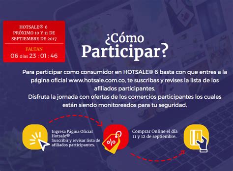 Cuenta atrás para la sexta edición del Hot Sale en Colombia