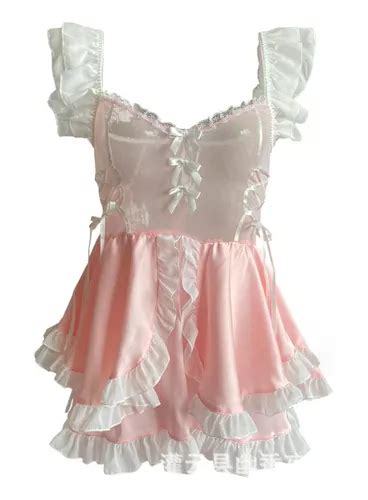 Lingerie Divertida Uniforme De Empregada Sexy E Fofo Parcelamento Sem Juros