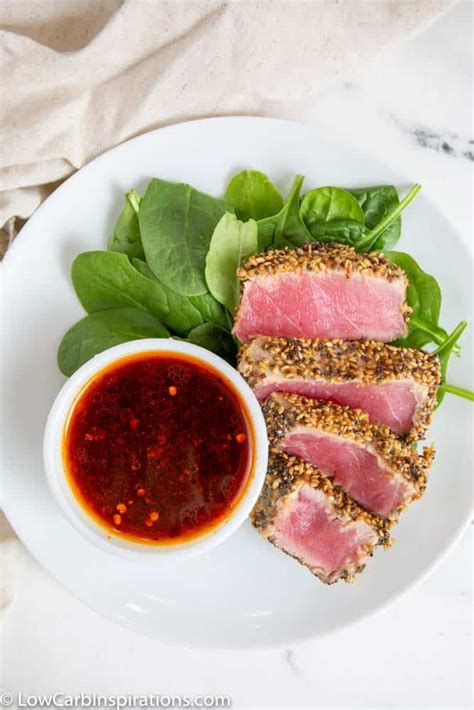 how to cook seared ahi tuna steaks
