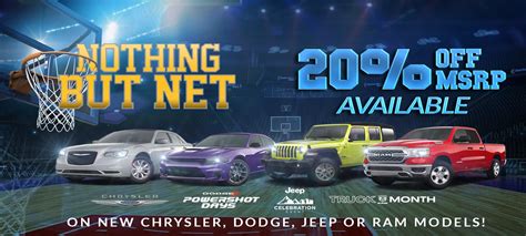 This Month's Specials | Chrysler Dodge Jeep Ram of Leesburg