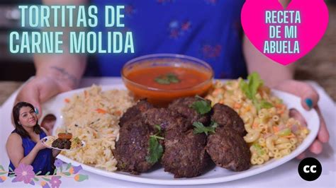 Como Hacer Tortitas De Carne Molida Spanish Style Meatballs Youtube