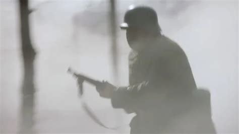 soldiers engage  combat world war stock video pond