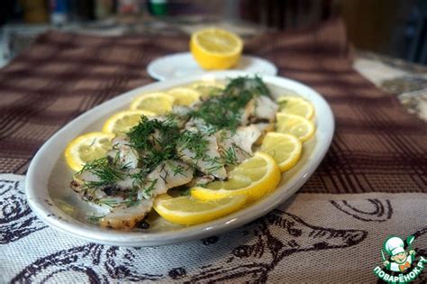 Палтус малосольный – кулинарный рецепт