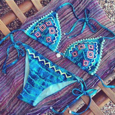 The Explosion And Retro Printing Bikini On Luulla