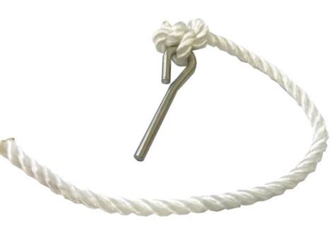 Laser Ilca Tiller Retaining Pin And Securing Rope Essex Rigging