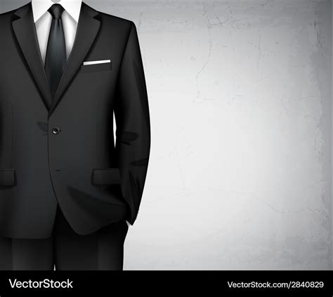 businessman suit background royalty  vector image