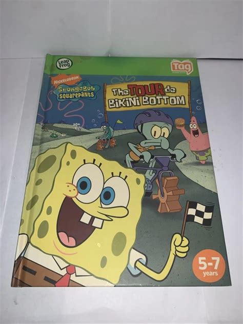Spongebob Squarepants The Tour De Bikini Bottom Hardcover Picclick Uk