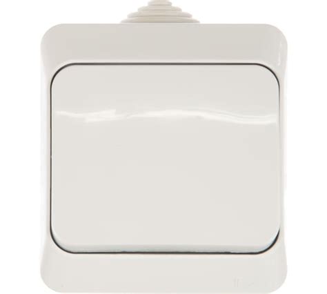 Одноклавишный выключатель Schneider Electric ОП Этюд 10А IP44 белый ...