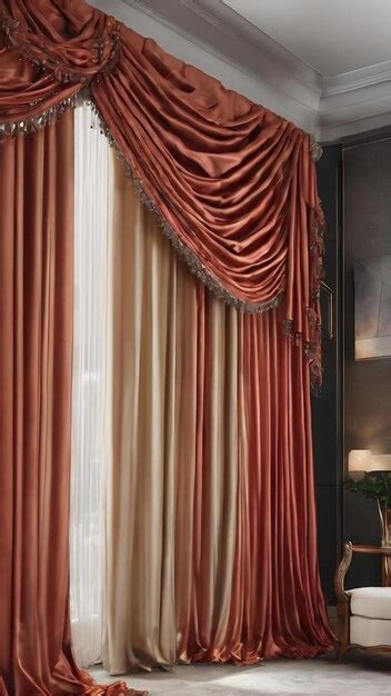 Premium Photo Silk Curtains