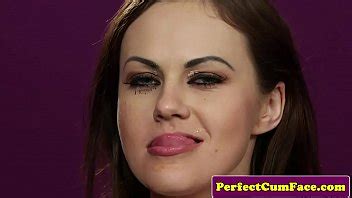 British Leather Babe Jerks Dick After Bondage XVIDEOS