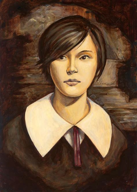 Alessa - 5" x 7" Acrylic Painting | Scrolller