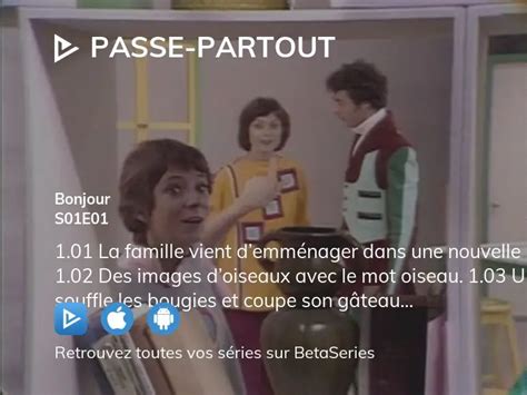 Regarder Passe Partout saison 1 épisode 1 streaming complet