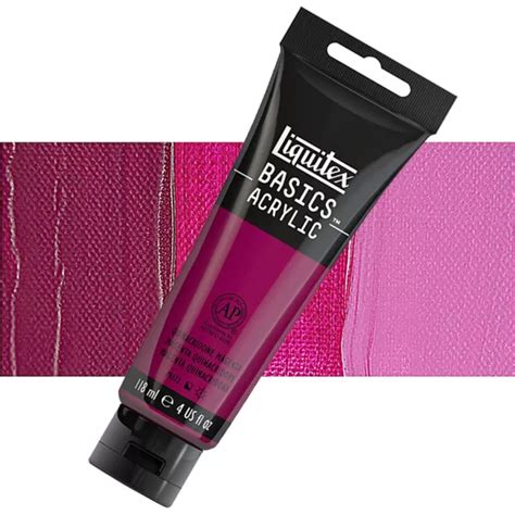 Farba Akrylowa Liquitex Basics Ml Quinacridone Magenta